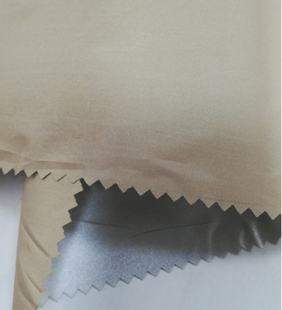 JS-DGAI 210T塗銀布防水布 防曬遮陽布 遮光布 帳篷布 雨傘浴簾窗簾布料 雨衣 背囊 後面照